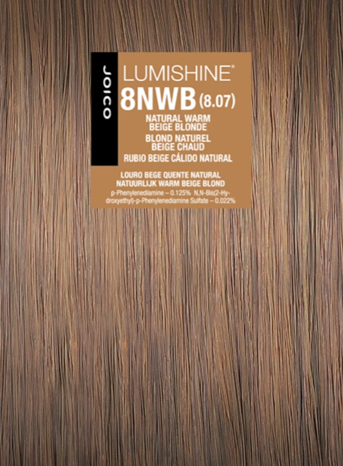 Joico Lumishine Permanent Créme - 8NWB (8.07) Natural Warm Beige Blonde Hajfesték 74ml főképe